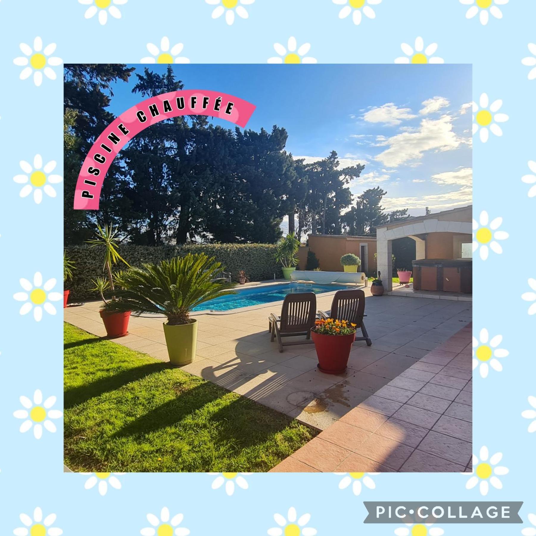 Villa Flamenca - Piscine Chauffee Châteaurenard Екстериор снимка